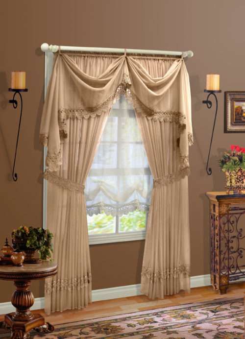 Clairvoile Macrame Sheer Curtains - CLEARANCE