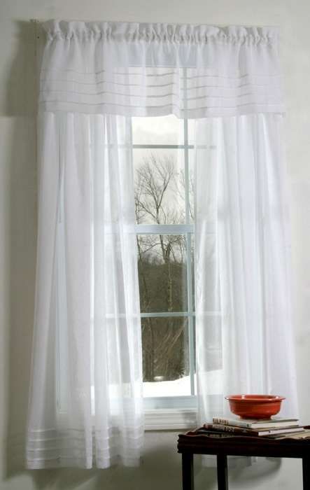 Galway Tuck Pleat Rod Pocket Panel and Valance
