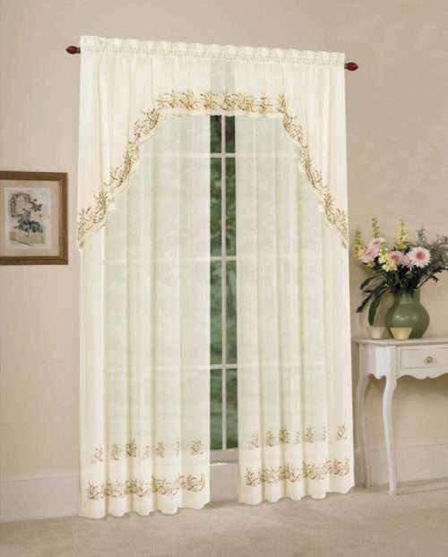 Heather Embroidered Voile