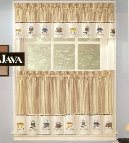 Java Kitchen Curtains