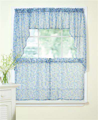 Tiles Kitchen Curtains