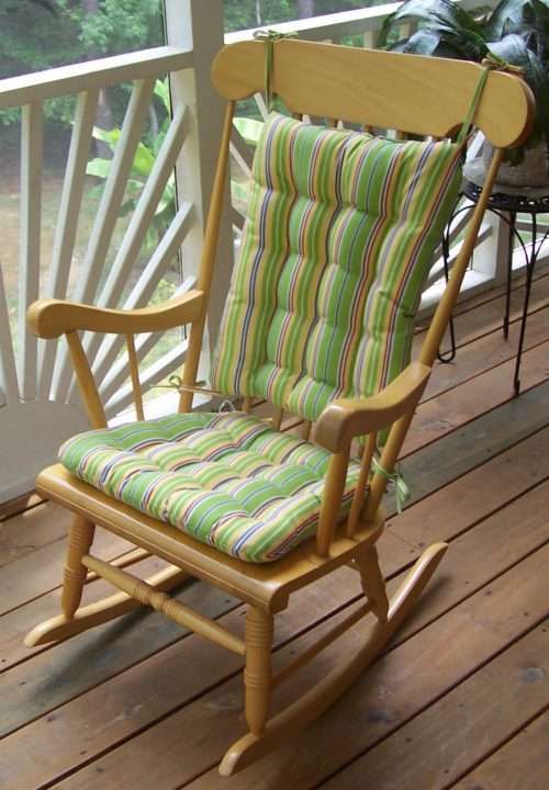 Julie Stripe Rocking Chair Cushion